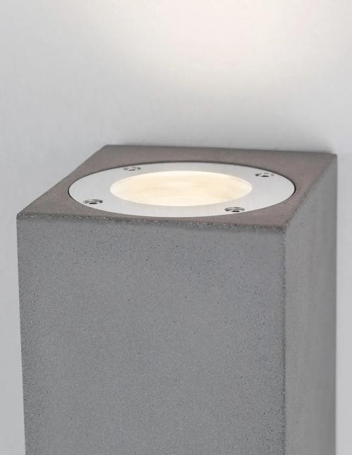 Outdoor Concrete Wall  Lamp FUENTO IP65 NOVA LUCE