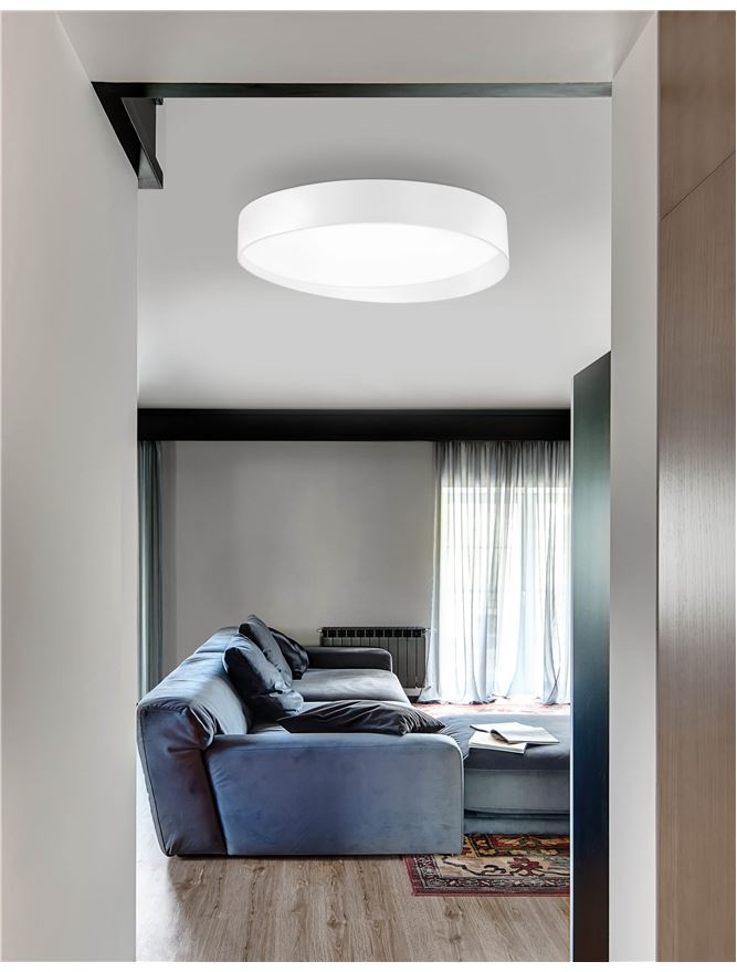 LED Modern Ceiling Lamp FANO NOVA LUCE