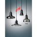 Pendant Light Metal and Glass, Ø18 cm – Luma