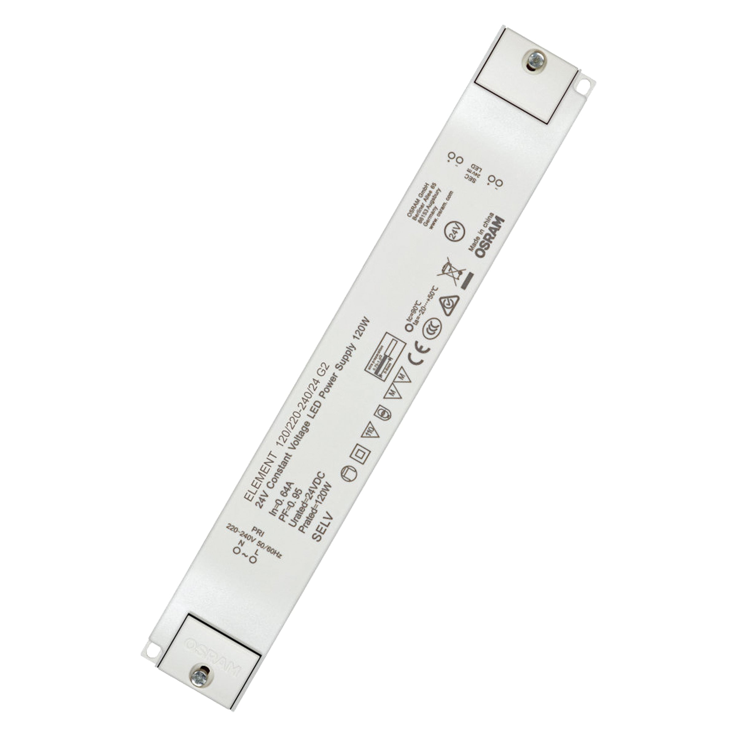 Light Fixture DRIVER ELEMENT 24V 120W ON-OFF IP20 OSRAM – Zambelis