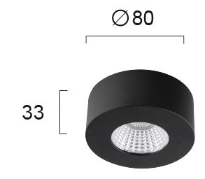 LED открит повърхност луна VIOKEF FANI 4183400 5W 3000K