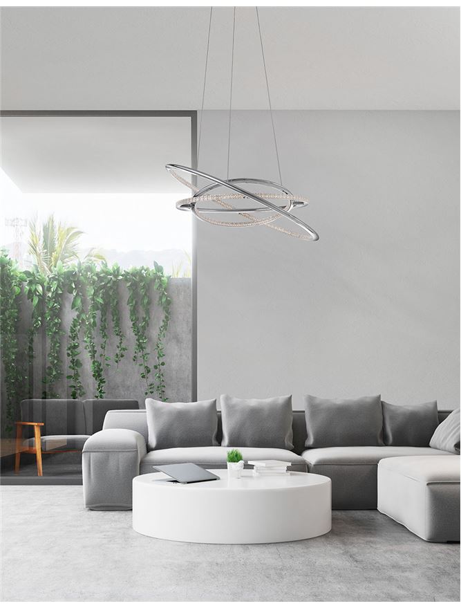 LED Modern Pendant  Lamp LIVORNO NOVA LUCE