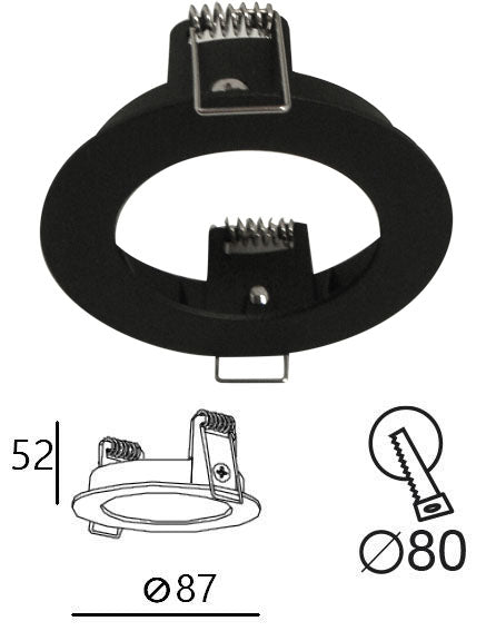 LED Recessed Spots FRAME Viokef