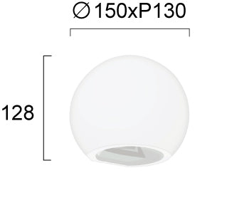 Modern Wall Lamp SARRA Viokef