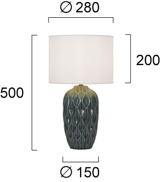 Modern Table Lamp PINEAPLE Viokef