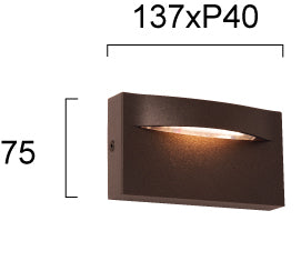 LED Outdoor Wall Lamp Vita IP65 VIOKEF