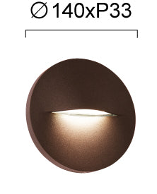 LED Outdoor Wall Lamp Vita IP65 VIOKEF