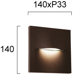 LED Outdoor Wall Lamp Vita IP65 VIOKEF