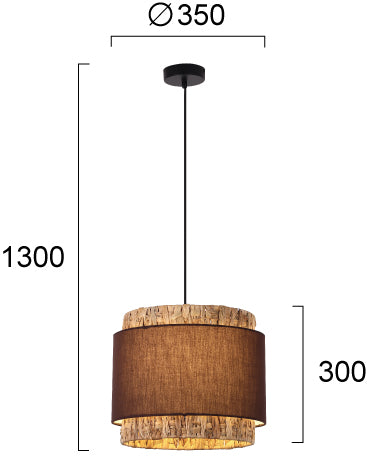 Modern Bamboo Lamp RIVIERA VIOKEF