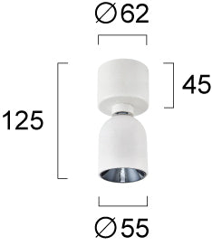 LED Surface Spotlight  LOT Viokef