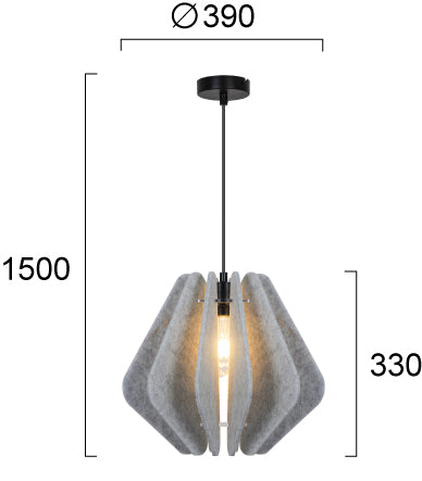 Modern Pendant Lamp BARANO VIOKEF