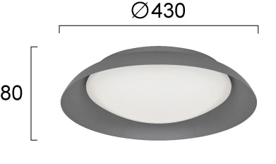 LED Modern Ceiling Lamp BRITNEY VIOKEF