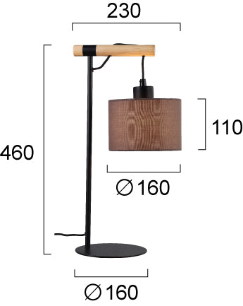 Modern Pendant and Table Lamp RIKA Viokef
