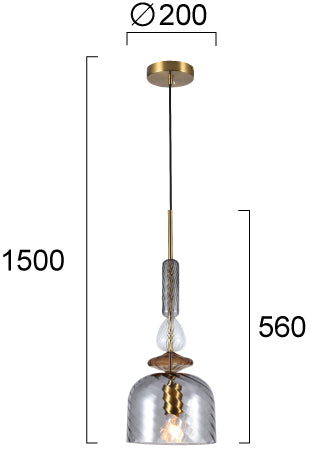 Modern Pendant Lamp GLORIAL VIOKEF