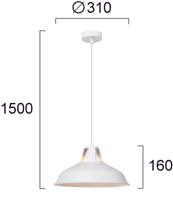 Modern Pendant Lamp VELMA VIOKEF