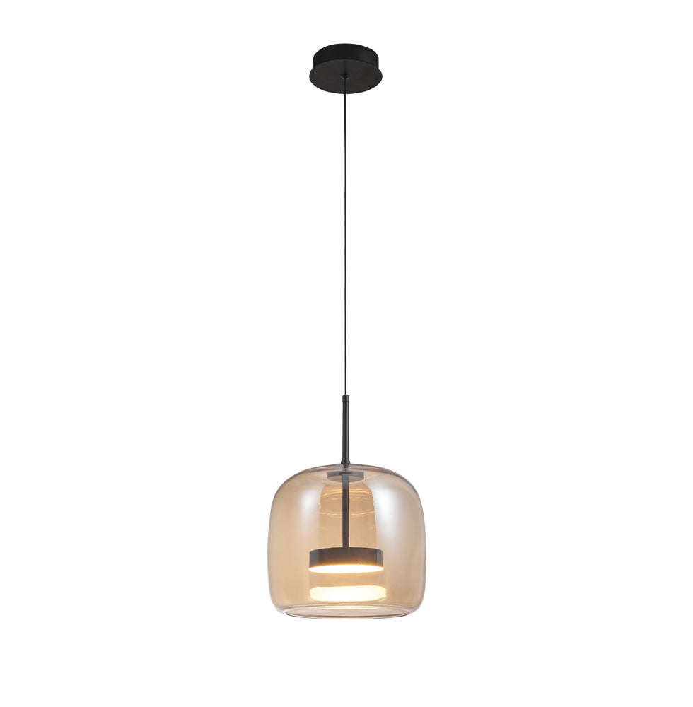 Pendant Light Amber D:260 Deco – Viokef