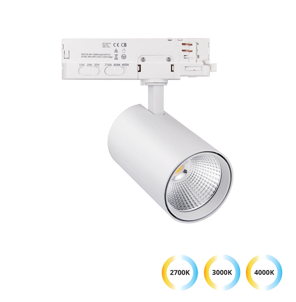 Spot Light 15/20/30W White Kento – Viokef