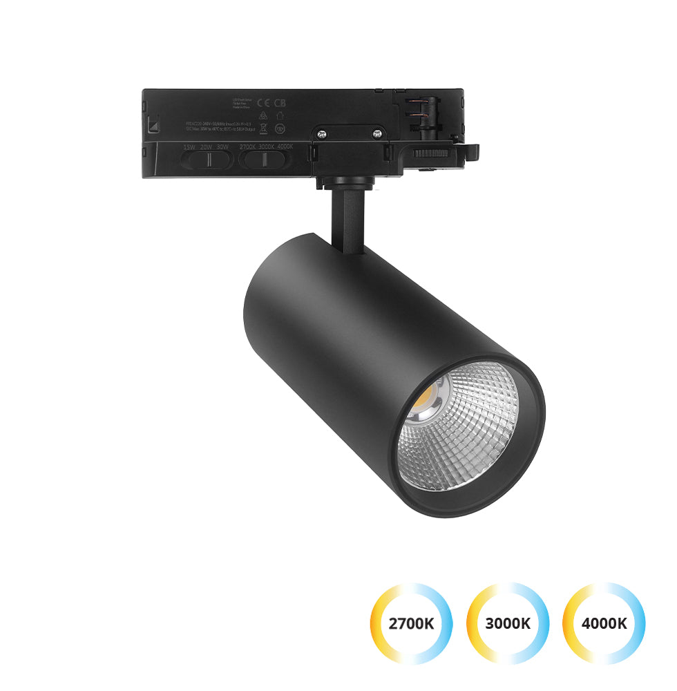 Spot Light 15/20/30W Black Kento – Viokef
