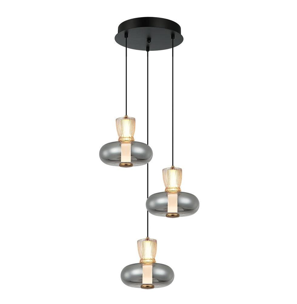 Pendant Light 3/L Suspended Light Sirel – Viokef