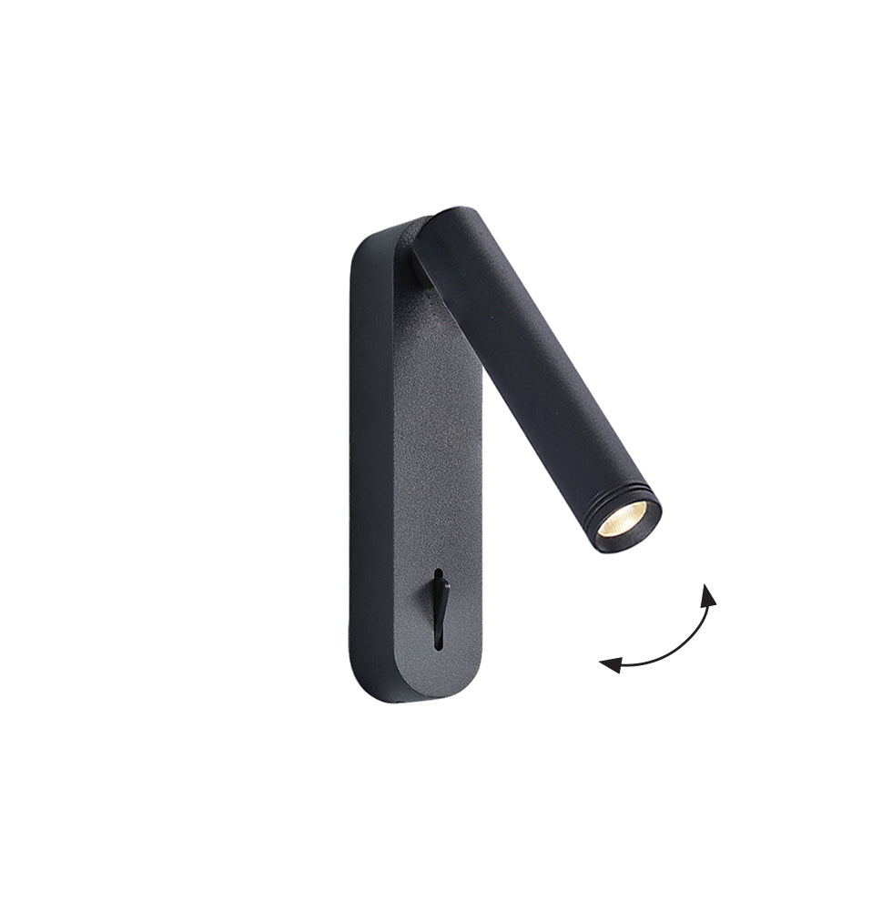 Wall Light Black Abriel – Viokef