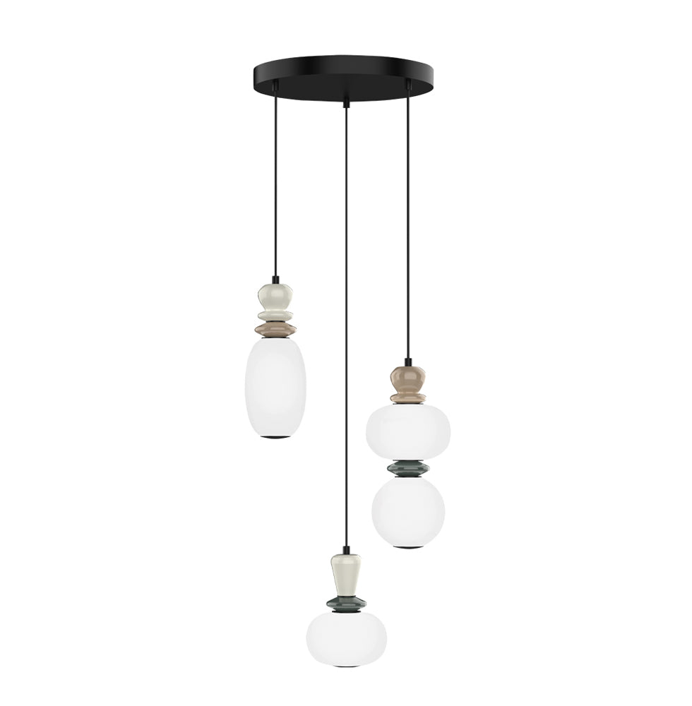 Pendant Light 3/L Suspended Light Gemma – Viokef