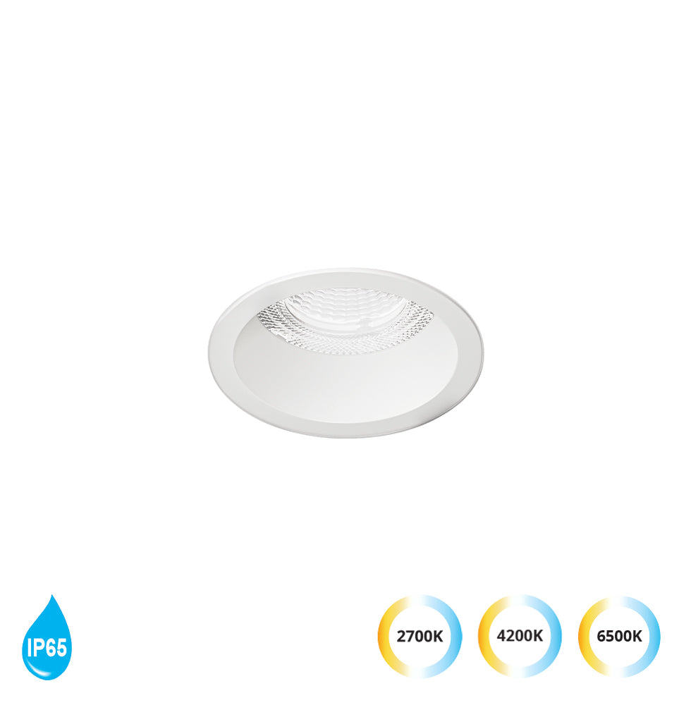 Spot Light Recessed White Ricky – Viokef