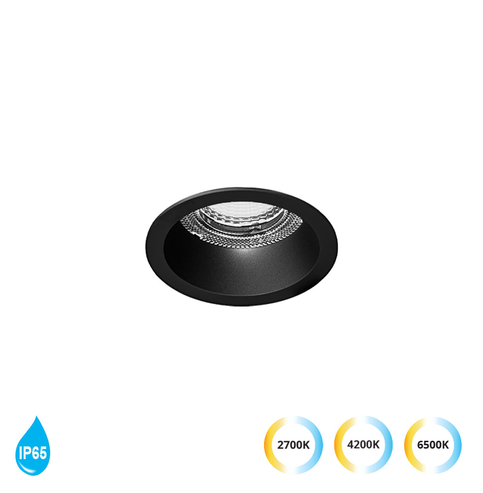 Spot Light Recessed Black Ricky – Viokef