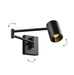 Wall Light Adjustable Black Melina – Viokef
