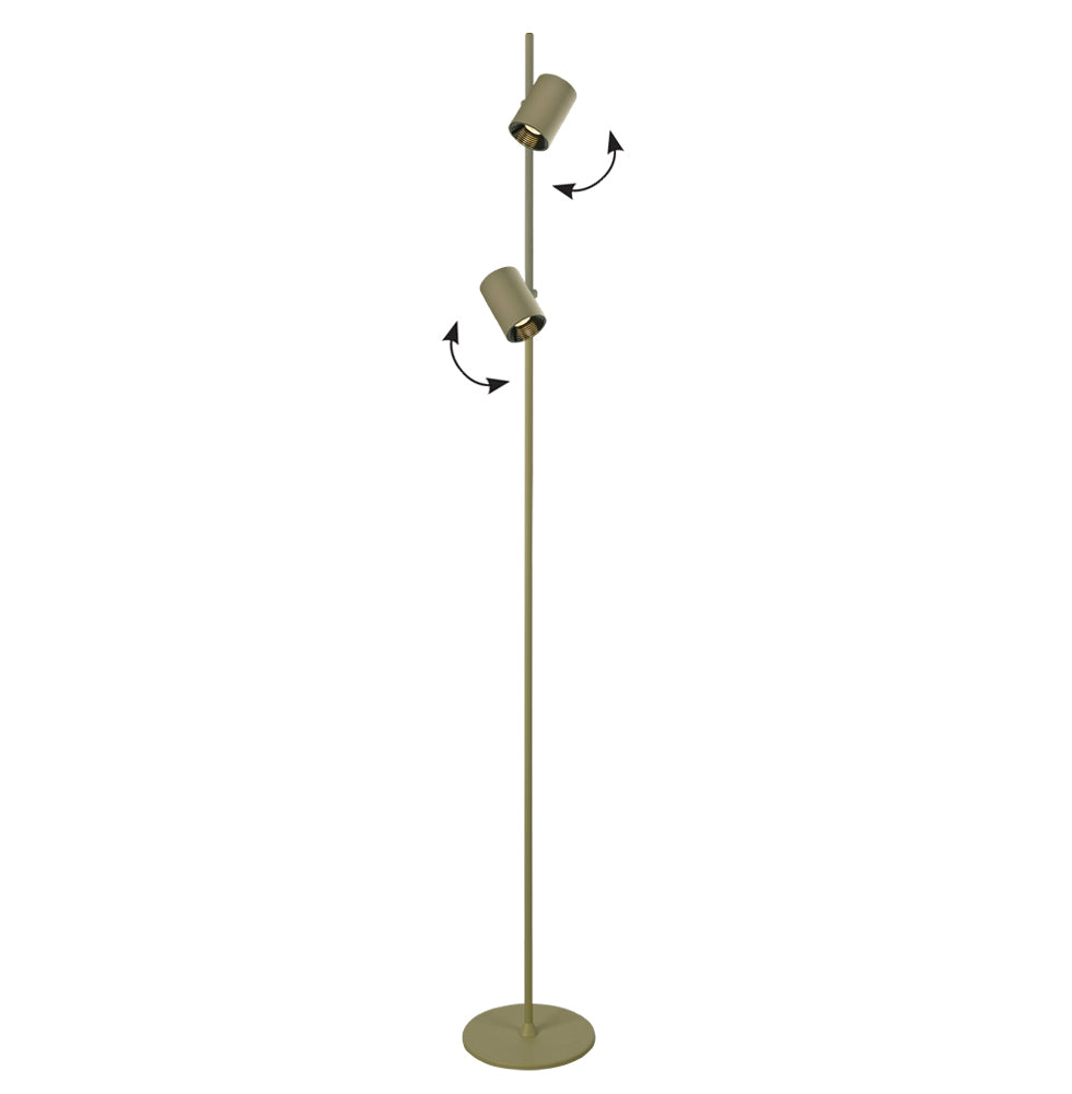 Floor Lamp Olive Green Melina – Viokef