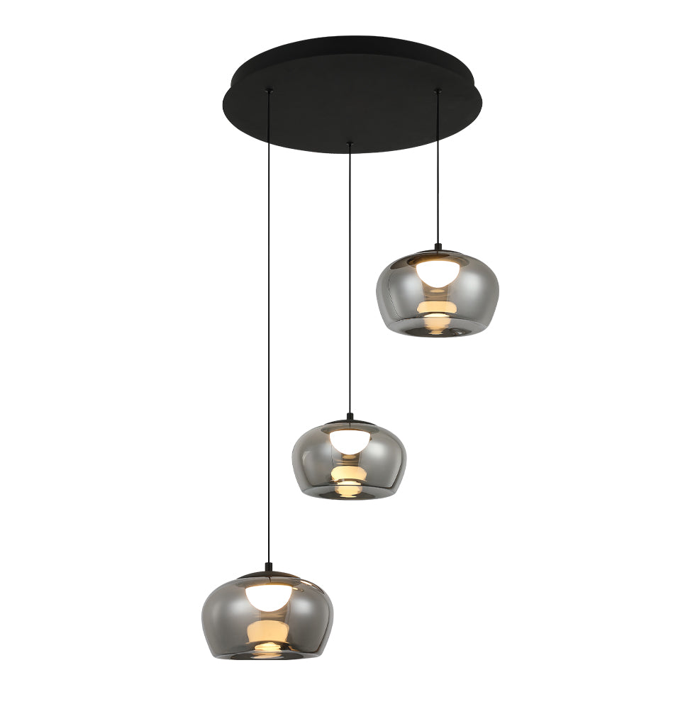 Pendant Light 3/L Suspended Light Nadia – Viokef