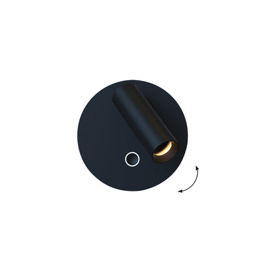 Wall Light Black Nevada – Viokef