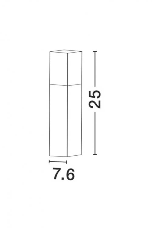 Outdoor Lamp STICK IP54 NOVA LUCE