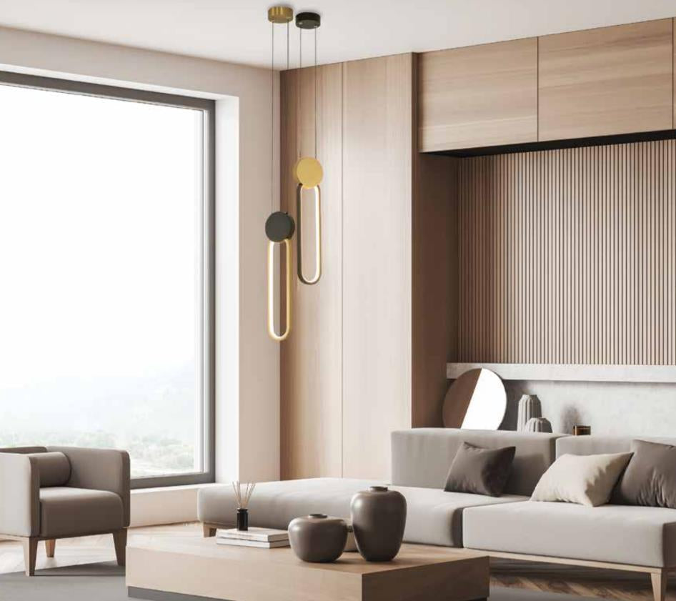 LED Modern Pendant and Wall  Lamp ZAMBELIS