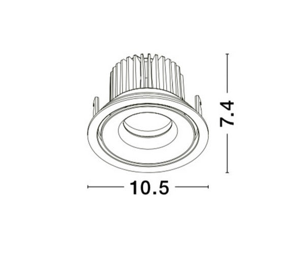 LED Downlight Recessed Spots GIO NOVA LUCE