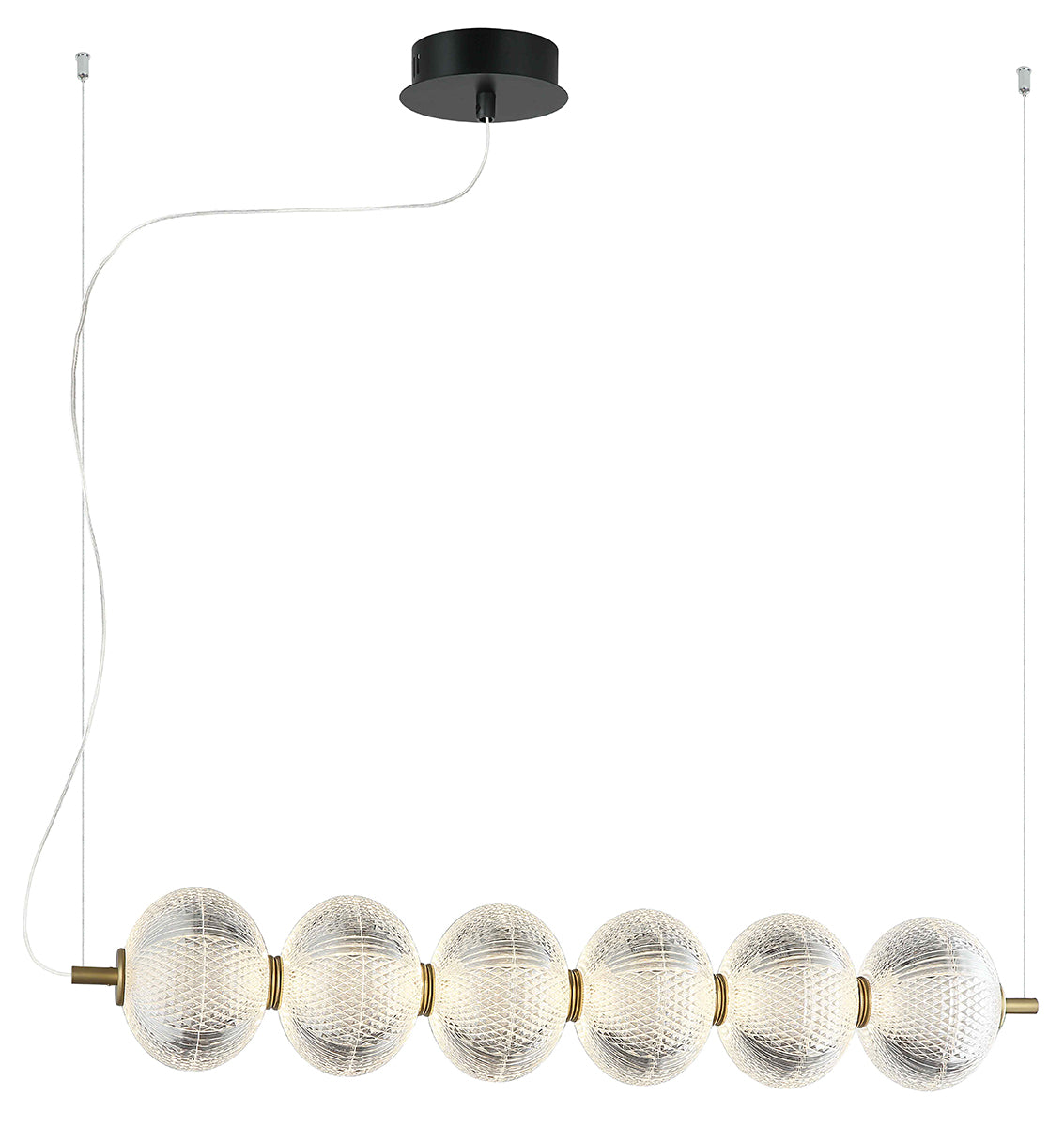 LED Modern Pendant Lamp Pellucid VIOKEF