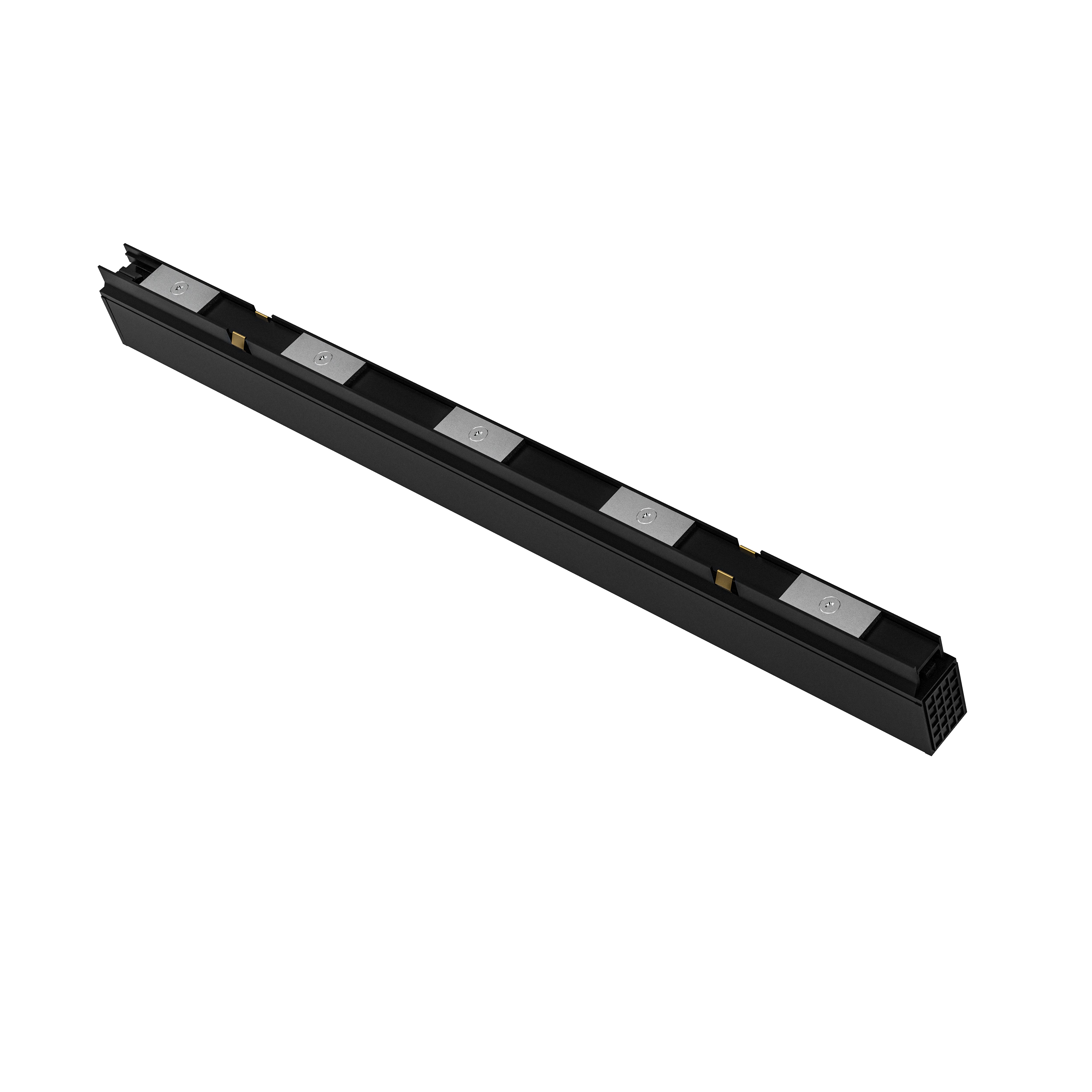 Slim Magnetic Track Rail 48V with Εnd Caps and Cover VIOKEF