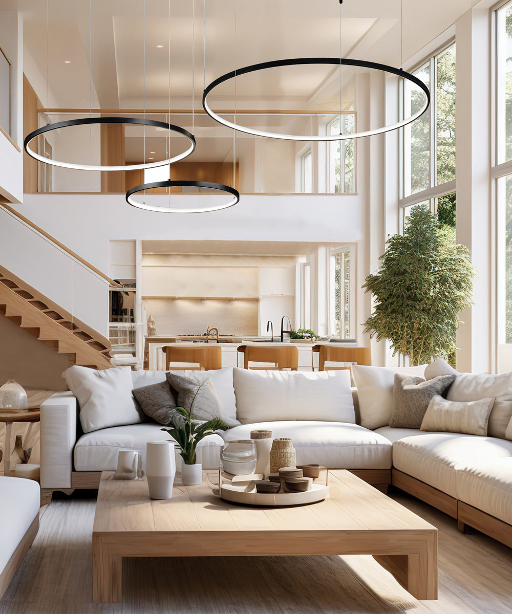 LED Modern Pendant Lamp MAXIMOS DIM Viokef