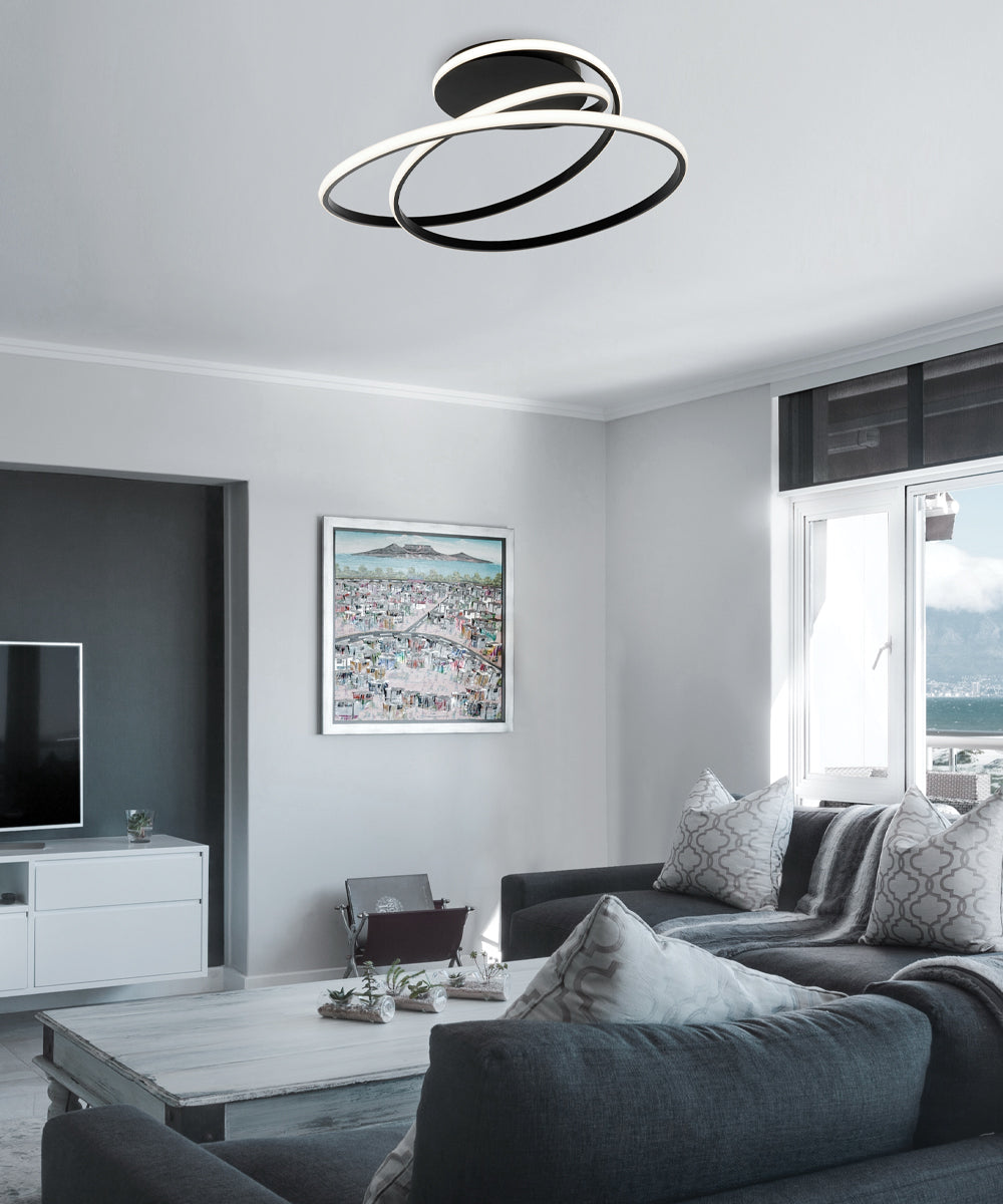 LED Modern Ceiling Lamp MILY Viokef