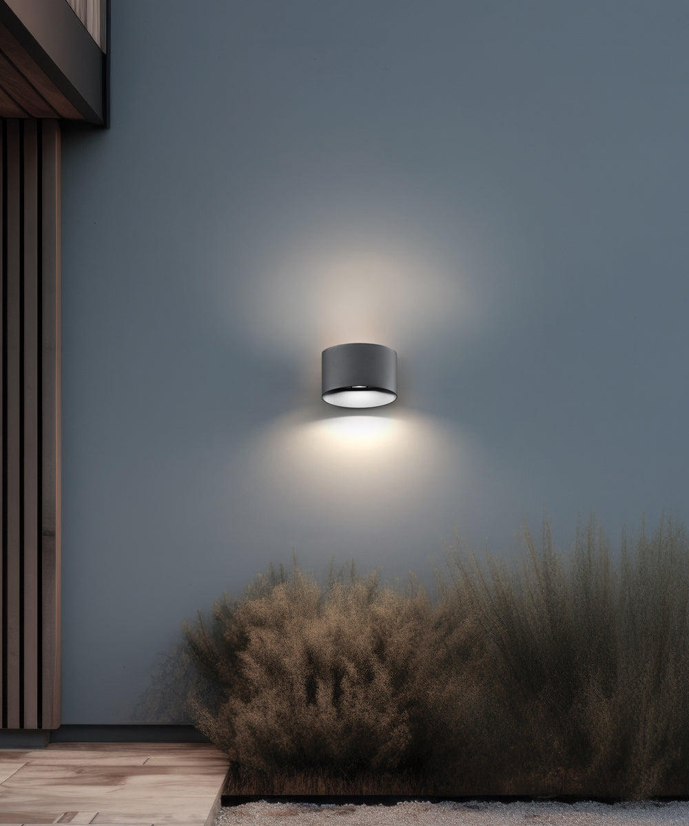 LED Outdoor Wall Lamp TEMPO IP54 VIOKEF