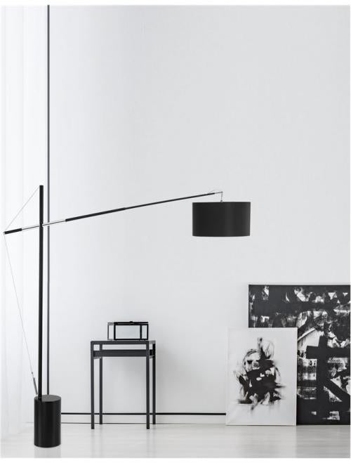 Modern Table and Floor Lamp TRACCIA NOVA LUCE