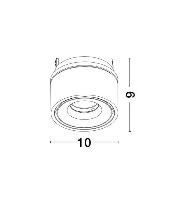 LED Surface and Recessed Spotlight  UNIVERSAL Nova Luce