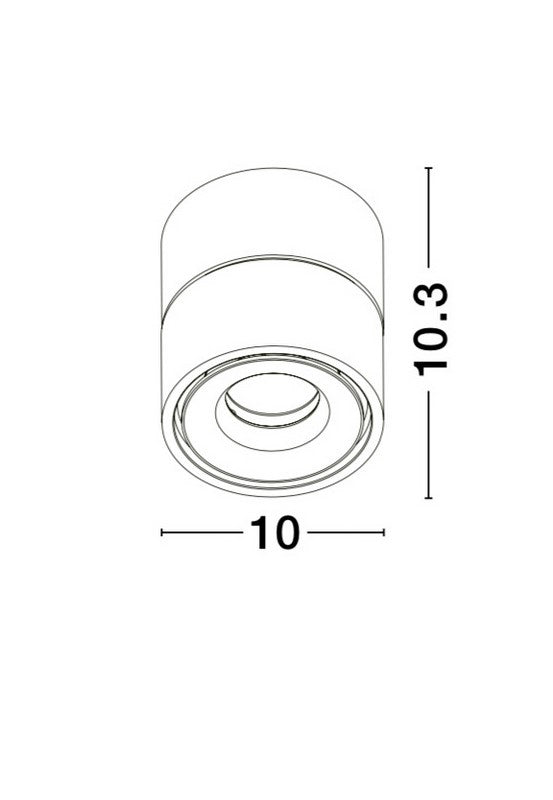 LED Surface and Recessed Spotlight  UNIVERSAL Nova Luce