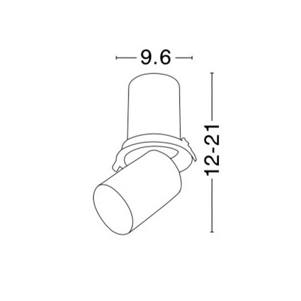 LED Downlight Recessed Spots JUNO NOVA LUCE