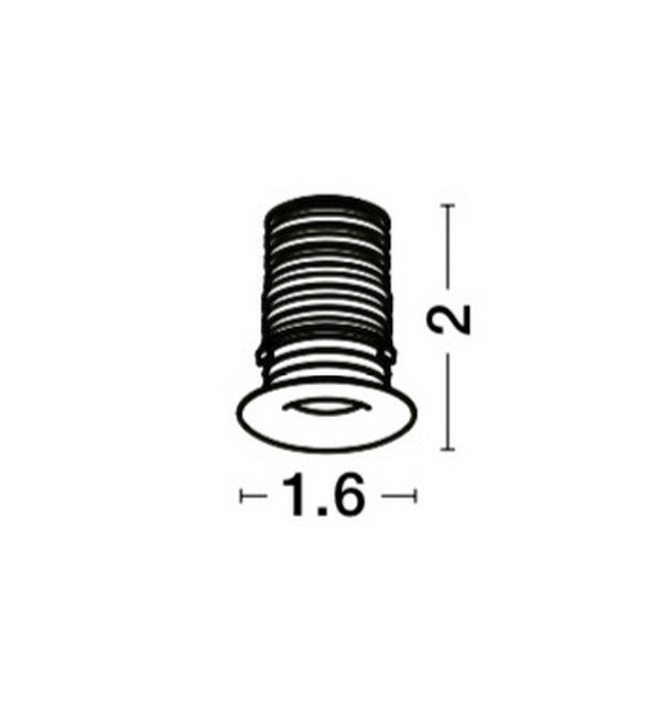 LED Downlight Recessed Spots TINY IP44 NOVA LUCE