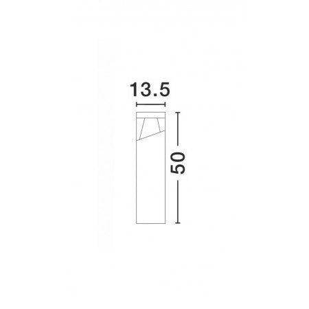 LED Outdoor Lamp LOCK IP54 NOVA LUCE