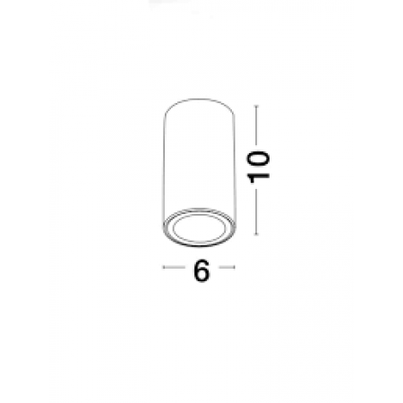 Surface Downlight GU10 MARUPE Nova Luce