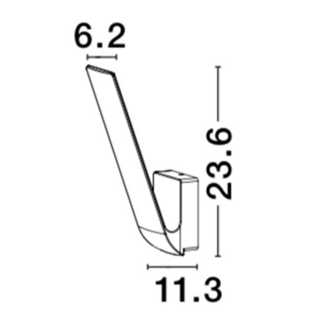 LED Outdoor Wall Lamp VITORIA IP65 NOVA LUCE