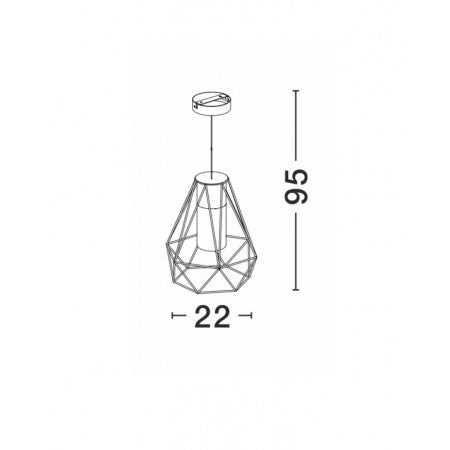 Outdoor Lamp ISIDORA IP54 NOVA LUCE