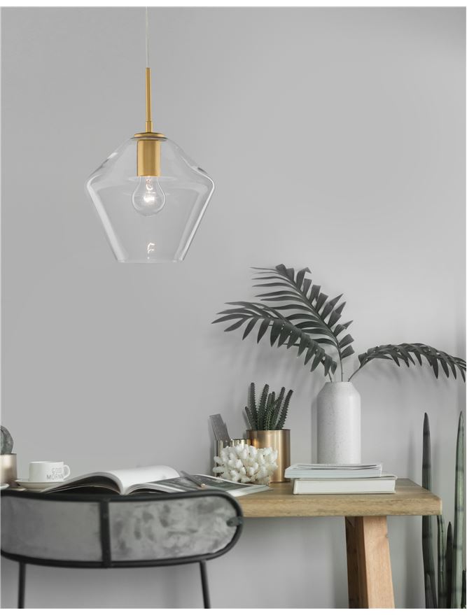 Modern Pendant Lamp  PRISMA E27 NOVA LUCE