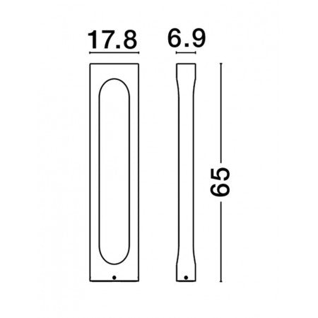 LED Outdoor Lamp PORTAL  IP54 NOVA LUCE